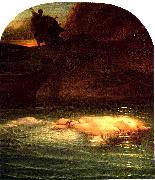 Paul Delaroche Young Christian Martyr oil